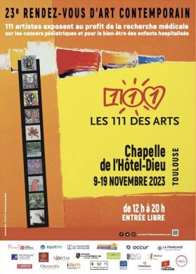 Affiche 111 des arts 2023