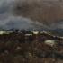 Ciel d orage a las arrocas 1 20x20 monotype et crayon de couleur 05 2024