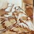 Dana chambre a coucher aquarelle au cafe 06 2025
