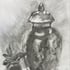 Isabelle P. pot chinois et bouquet fusain 10 10 2026