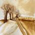 Mae lye ombres sur la route peinture au cafe 04 2025