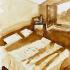 Martine chambre a coucher peinture au cafe 04 2025