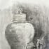 Maud pot chinois et bouquet fusain 10 10 2026