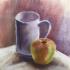 Mireille nature morte pastel sec 01 2024