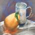 Monique nature morte pastel sec 01 2024