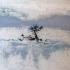 Paysage bleu 9 2018 monot papier chinois 20x40 04 2020